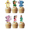 6 Toppers Lilo Stitch